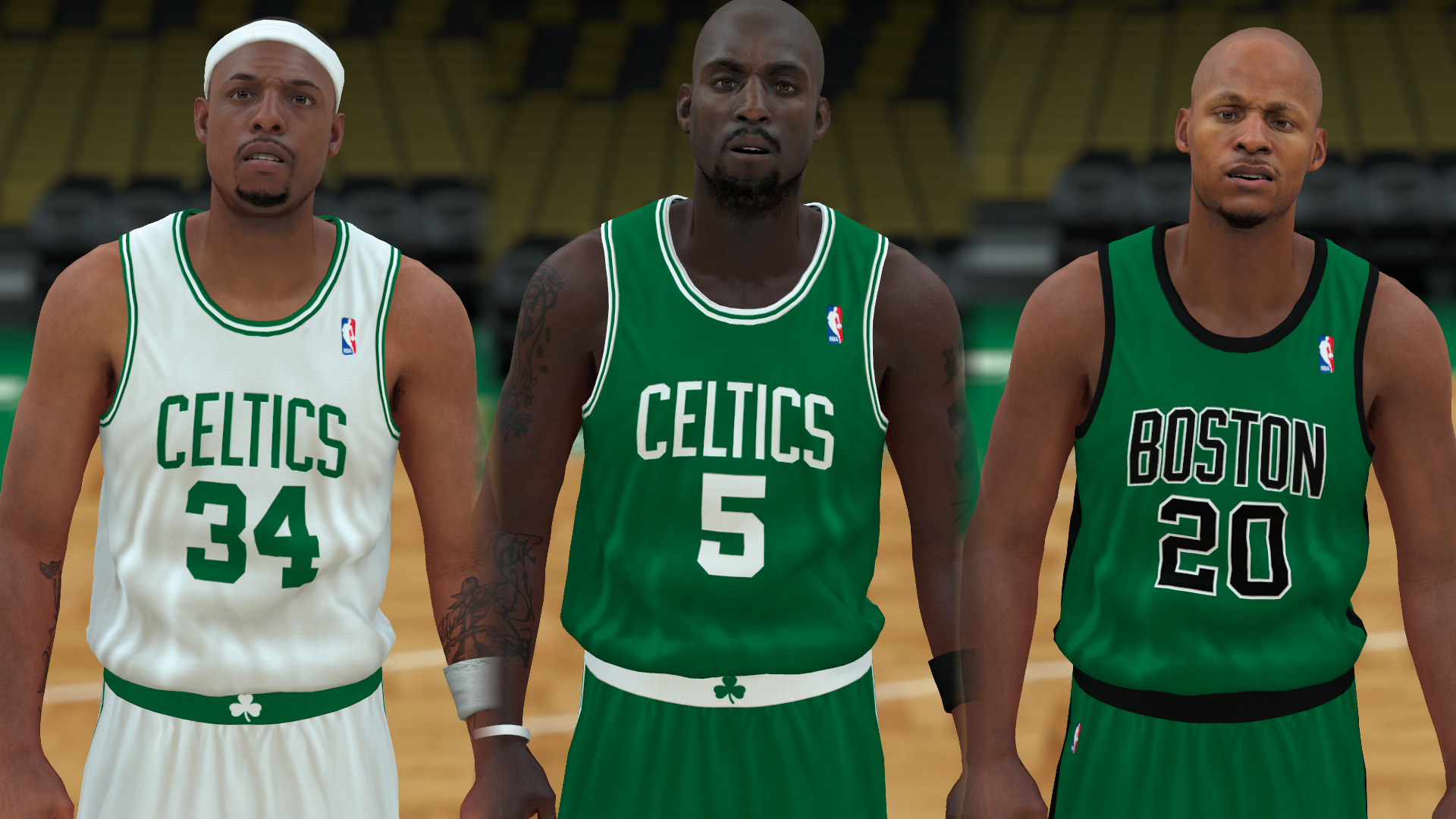 NLSC Forum Downloads 2007 2008 Celtics Jerseys PeacemanNOT